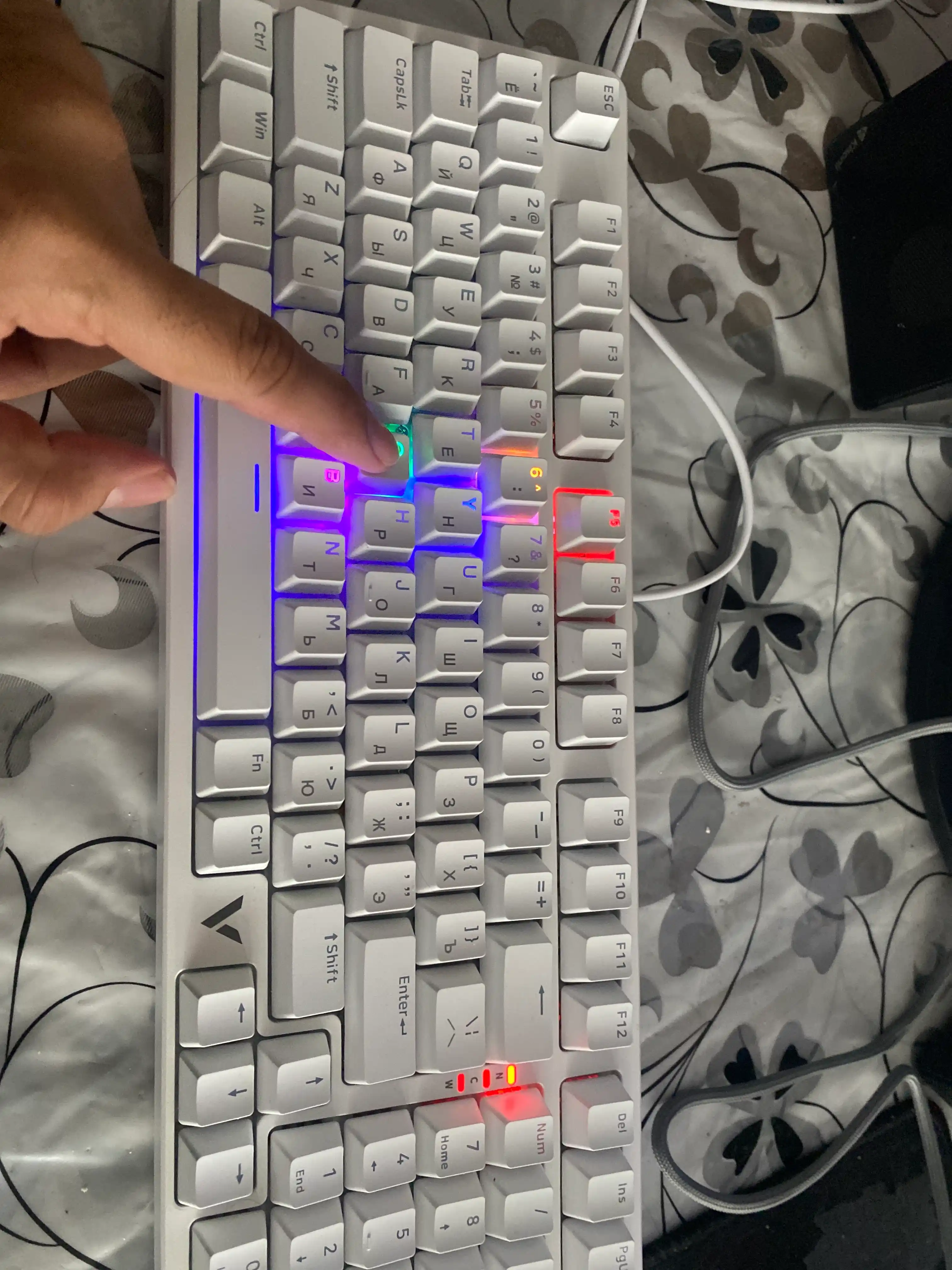 Gaming klaviatura Rapoo V500PRO-98