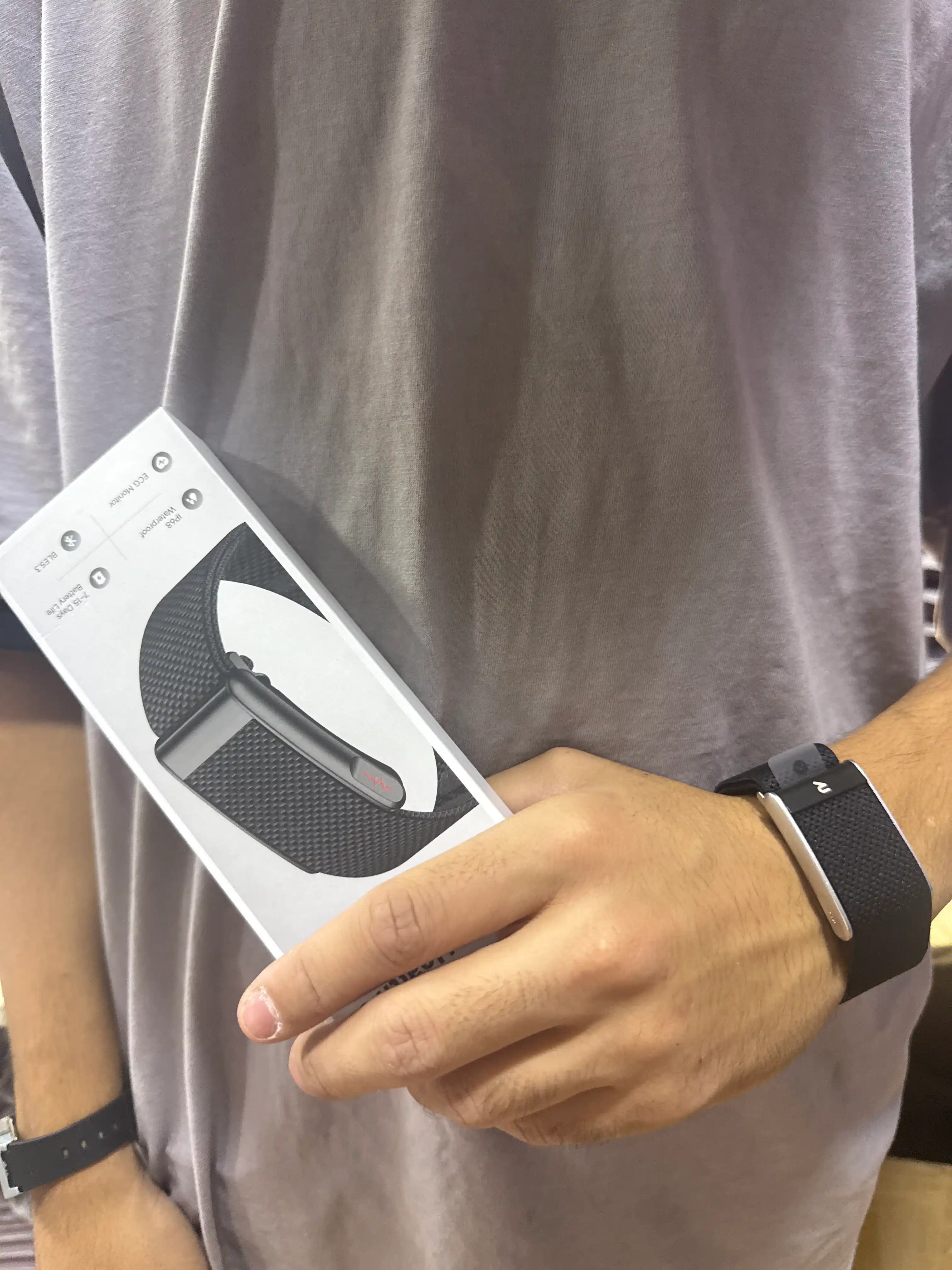 Смарт-браслет Smart Bracelet для фитнеса и мониторинга здоровья, Bluetooth 5.3, IP68