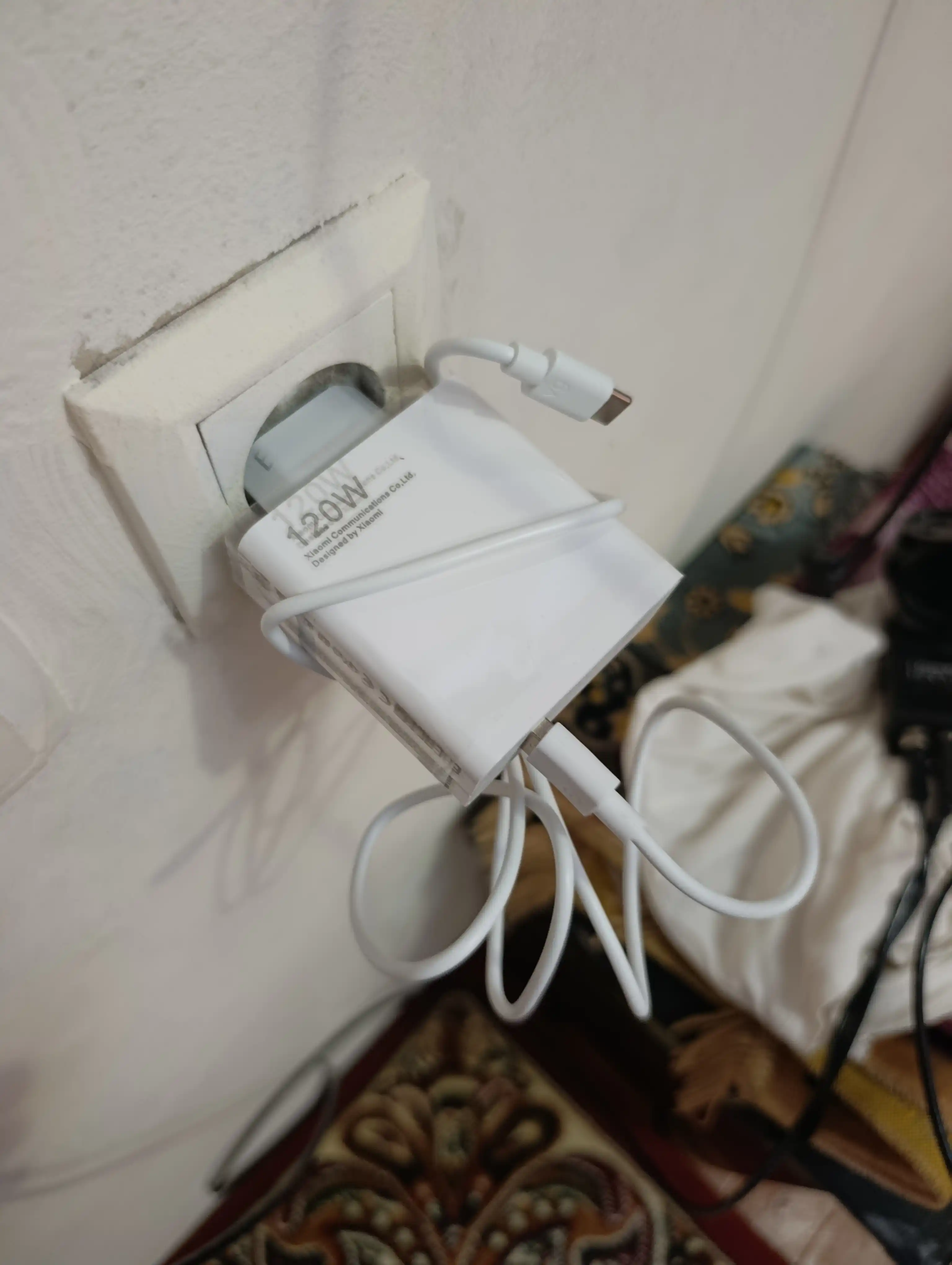 Кабель для быстрой зарядки 120 Вт Type-C для Samsung и Xiaomi Redmi