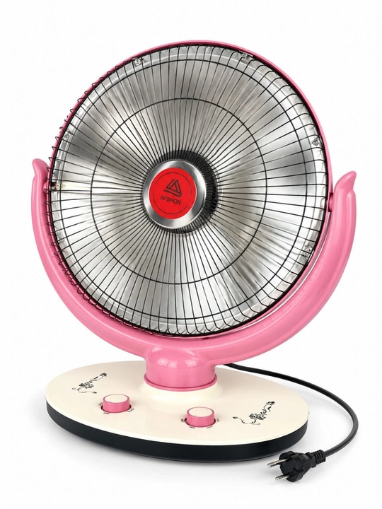 MINIX MX-430 parabolik elektr isitgich, 500/1000 W, pushti
