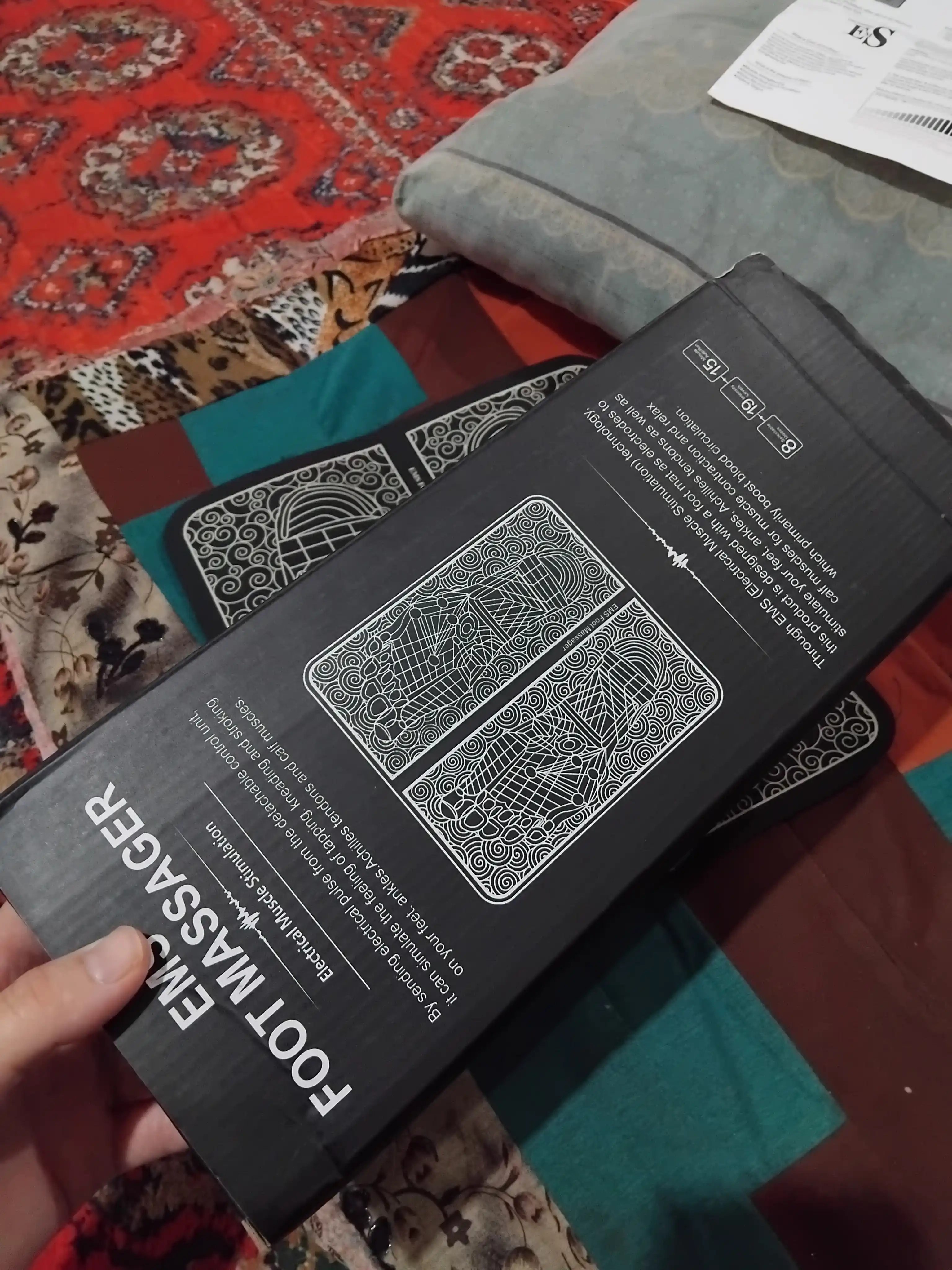 Электрический массажер для ног EMS
