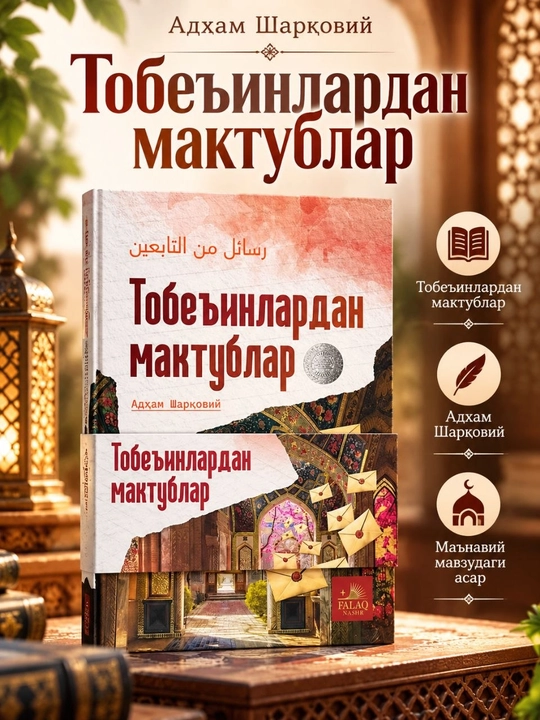 Книга «Письма табиинов» — Адхам Шарковий - 