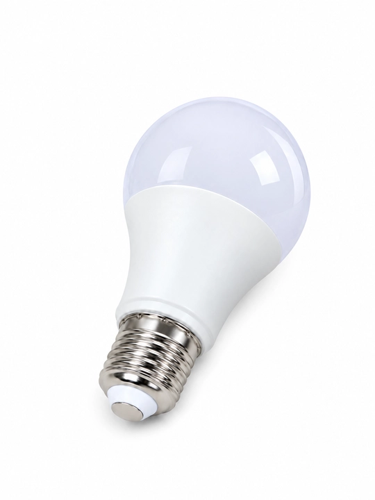 E27 LED lampa 5W–50W, 6500K, sovuq oq yorug‘lik, 90% gacha energiya tejamkor