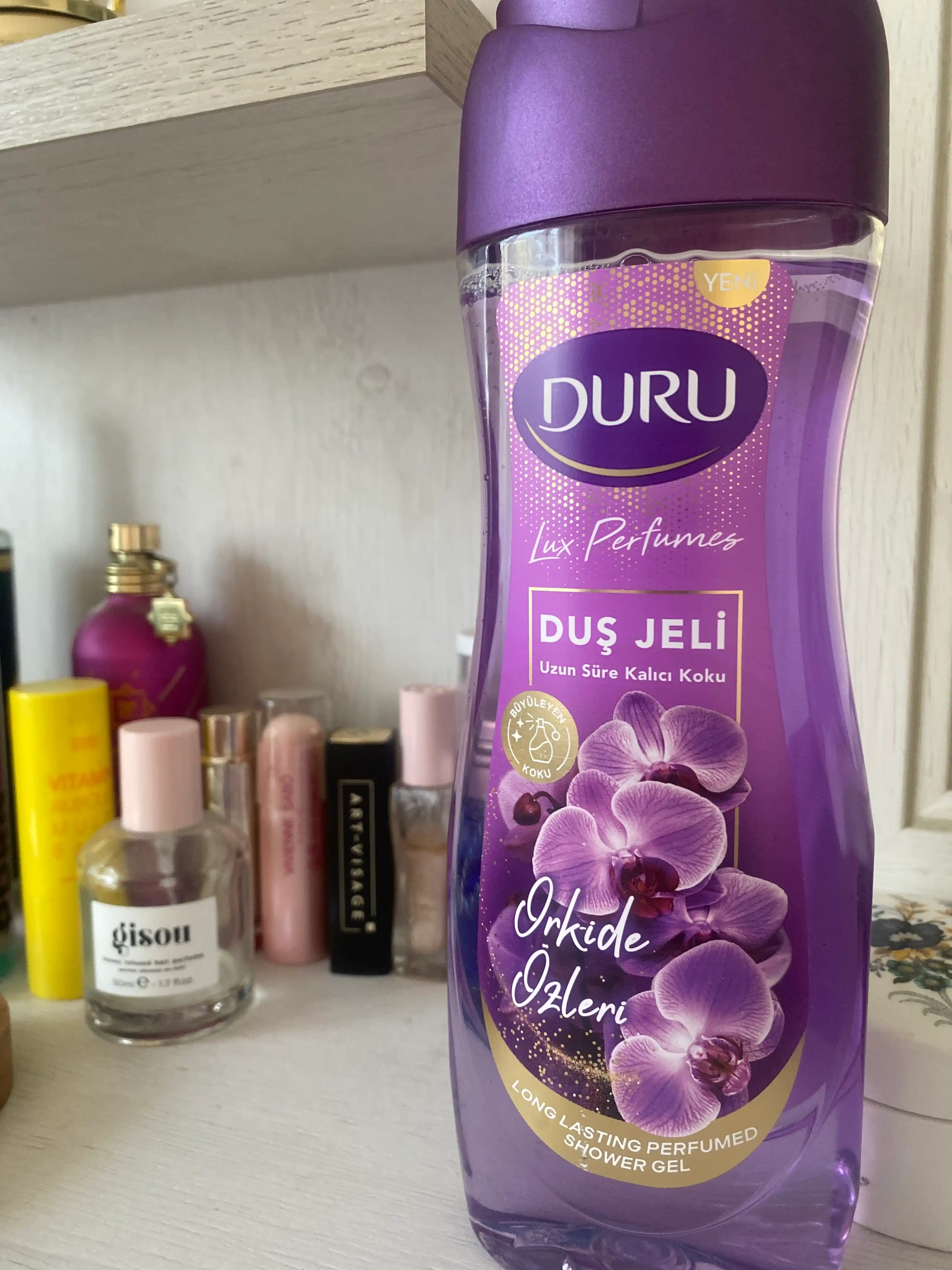 Dush uchun gel Duru Lux Parfumes Orchid, 450 ml