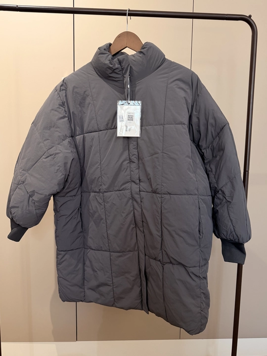 Куртка женская оверсайз, утеплённая, свободного кроя — UNCHA STORE