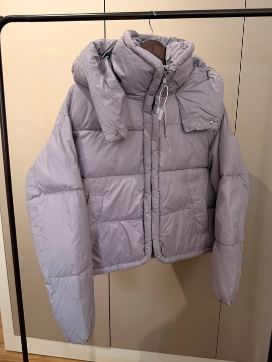 Ayollar va qizlar uchun qishki issiq kapyushonli kurtka, momiq - UNCHA STORE