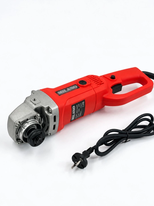 Болгарка Crown 180 мм, профессиональная угловая шлифмашина 1600W