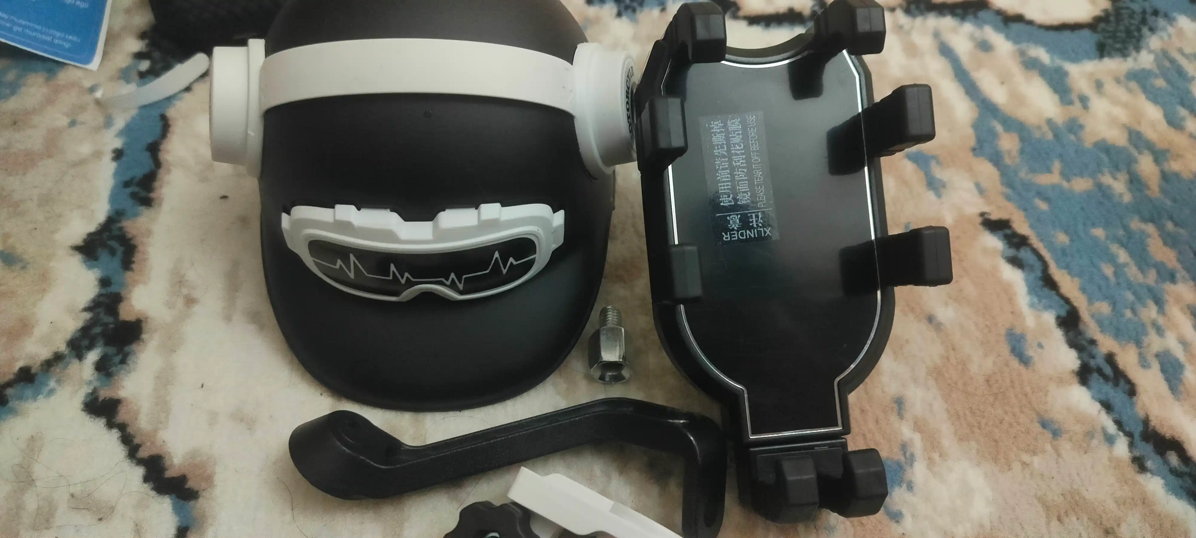 Telefon ushlagich 360° rulga, velosiped skuter mototsikl uchun universal