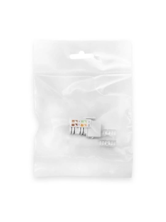 Keystone Jack SHIP moduli M245, RJ-45, Cat.5e, UTP, 8P8C, ekranlanmagan