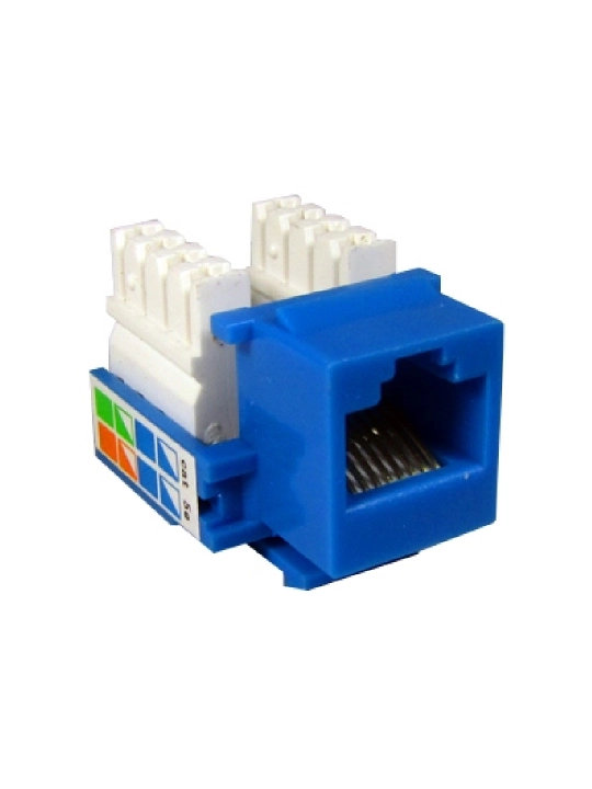 Keystone Jack SHIP moduli M245, RJ-45, Cat.5e, UTP, 8P8C, ekranlanmagan