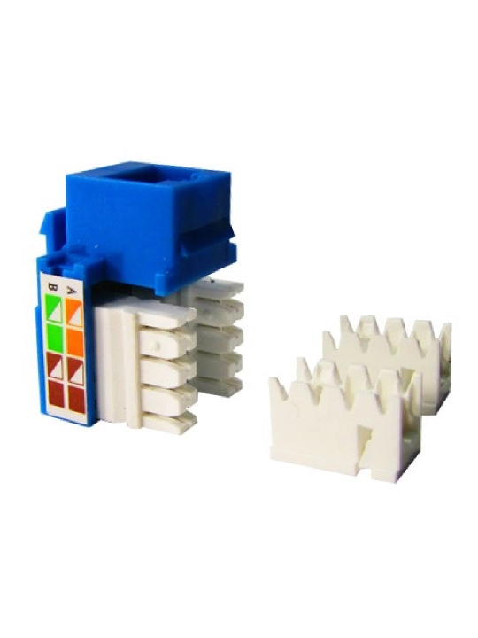 Keystone Jack SHIP moduli M245, RJ-45, Cat.5e, UTP, 8P8C, ekranlanmagan - 