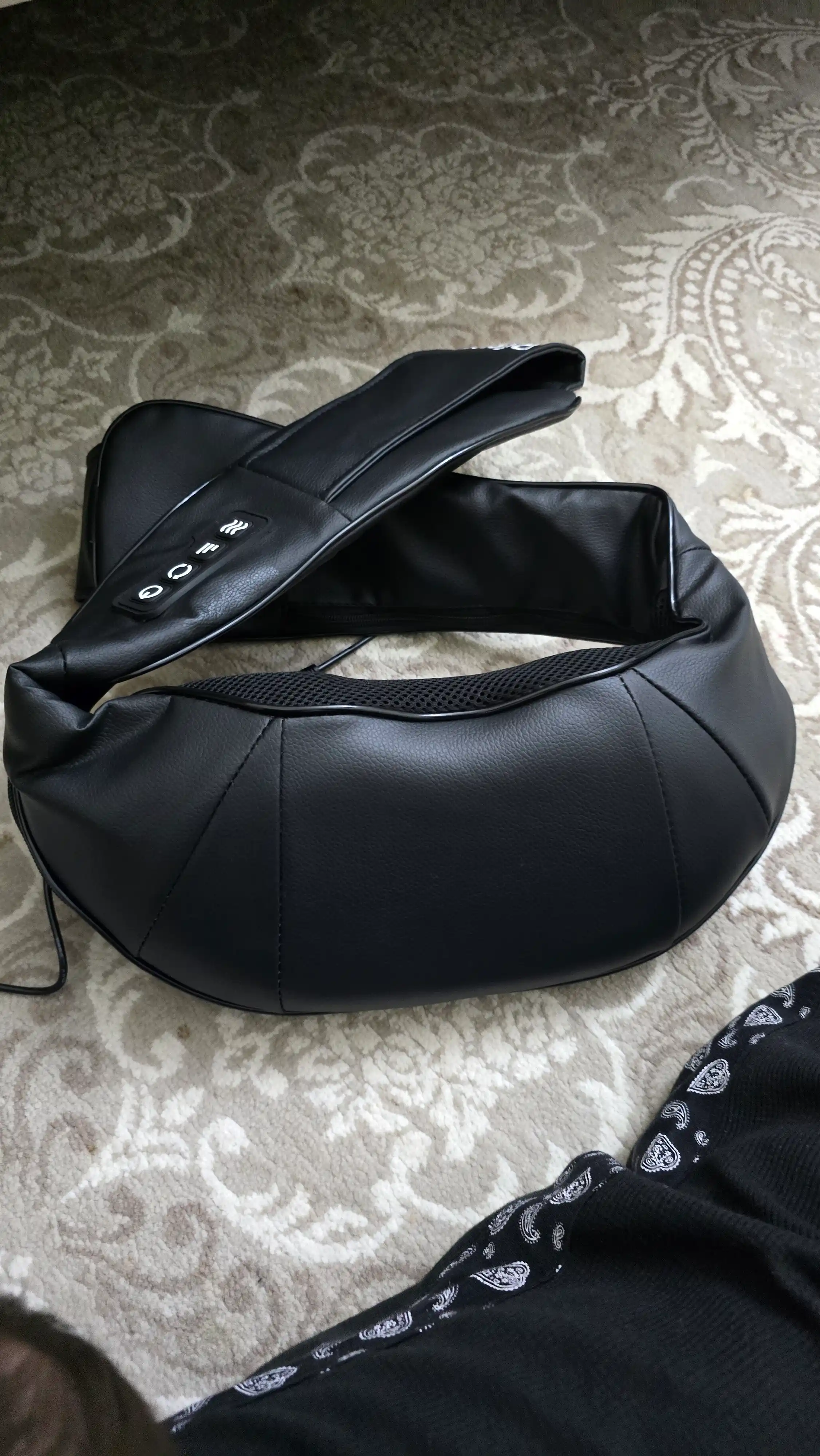 Массажёр для шеи, плеч, поясницы и ног, 4D с функцией подогрева, массажер DIERA MassagePro