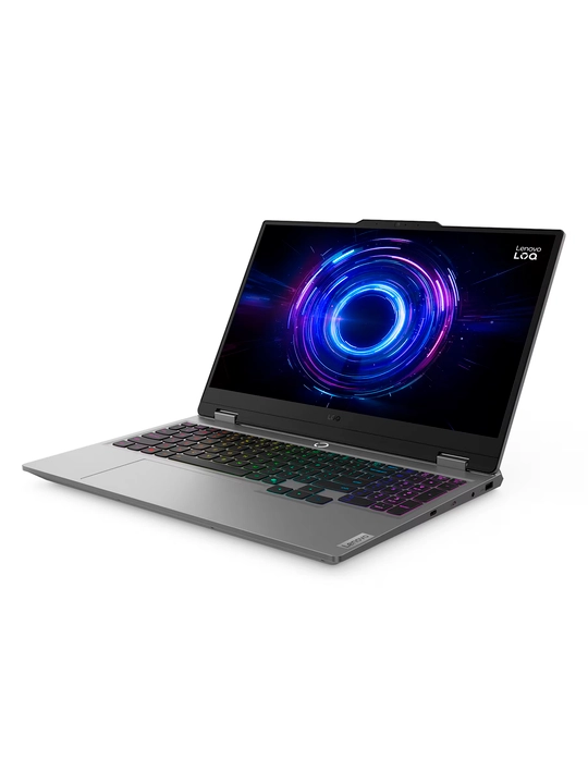 Gaming noutbuk LENOVO LOQ I7-13645HX 24GB DDR5 512GB SSD RTX5060 15.6 FHD IPS W11 L. GREY