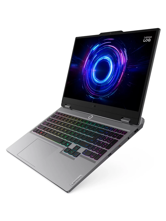 Gaming noutbuk LENOVO LOQ I7-13645HX 24GB DDR5 512GB SSD RTX5060 15.6 FHD IPS W11 L. GREY