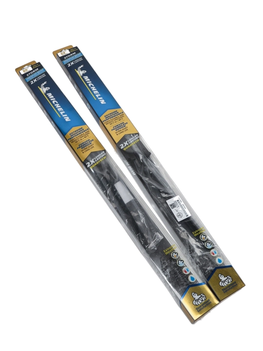 Michelin Storm dvorniklari, karkassiz avtomobil oyna tozalagichlari, 350–650 mm