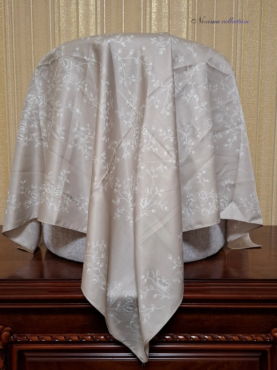 Ayollar ipak ro‘molchasi, hijob, sharf, 90 x 90 sm
