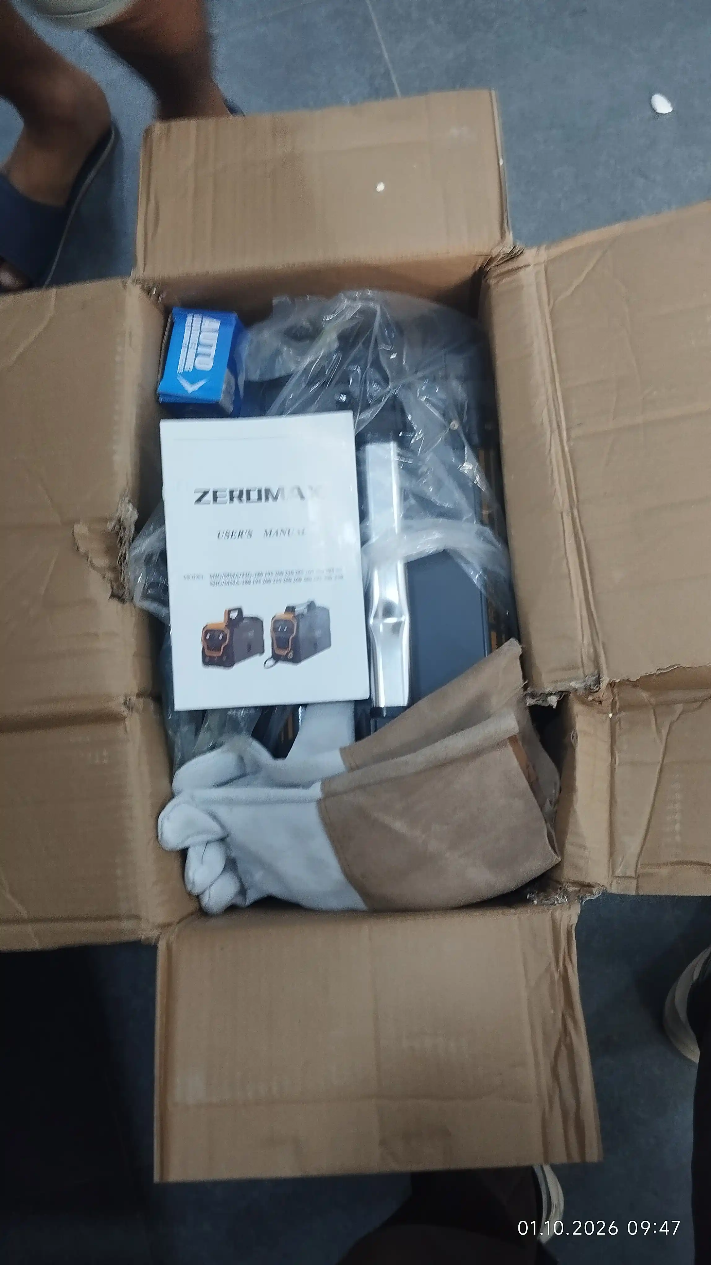 Yarim avtomat payvandlash apparati ZEROMAX 250 MIG/MMA, 250A