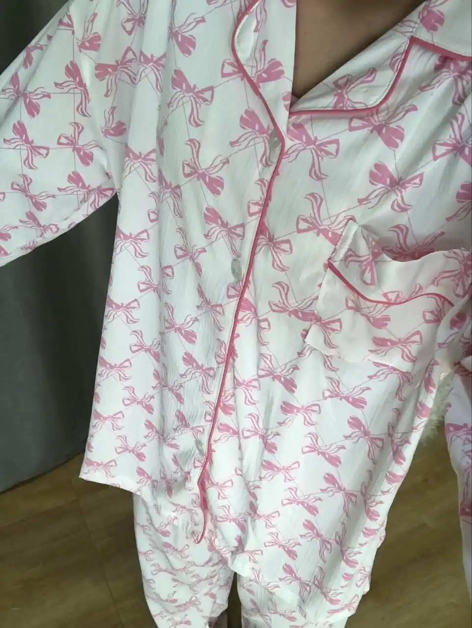 Ayollar pijamasi 2 tasi 1 da, ayollar va qizlar uchun, pinterest dizaynda