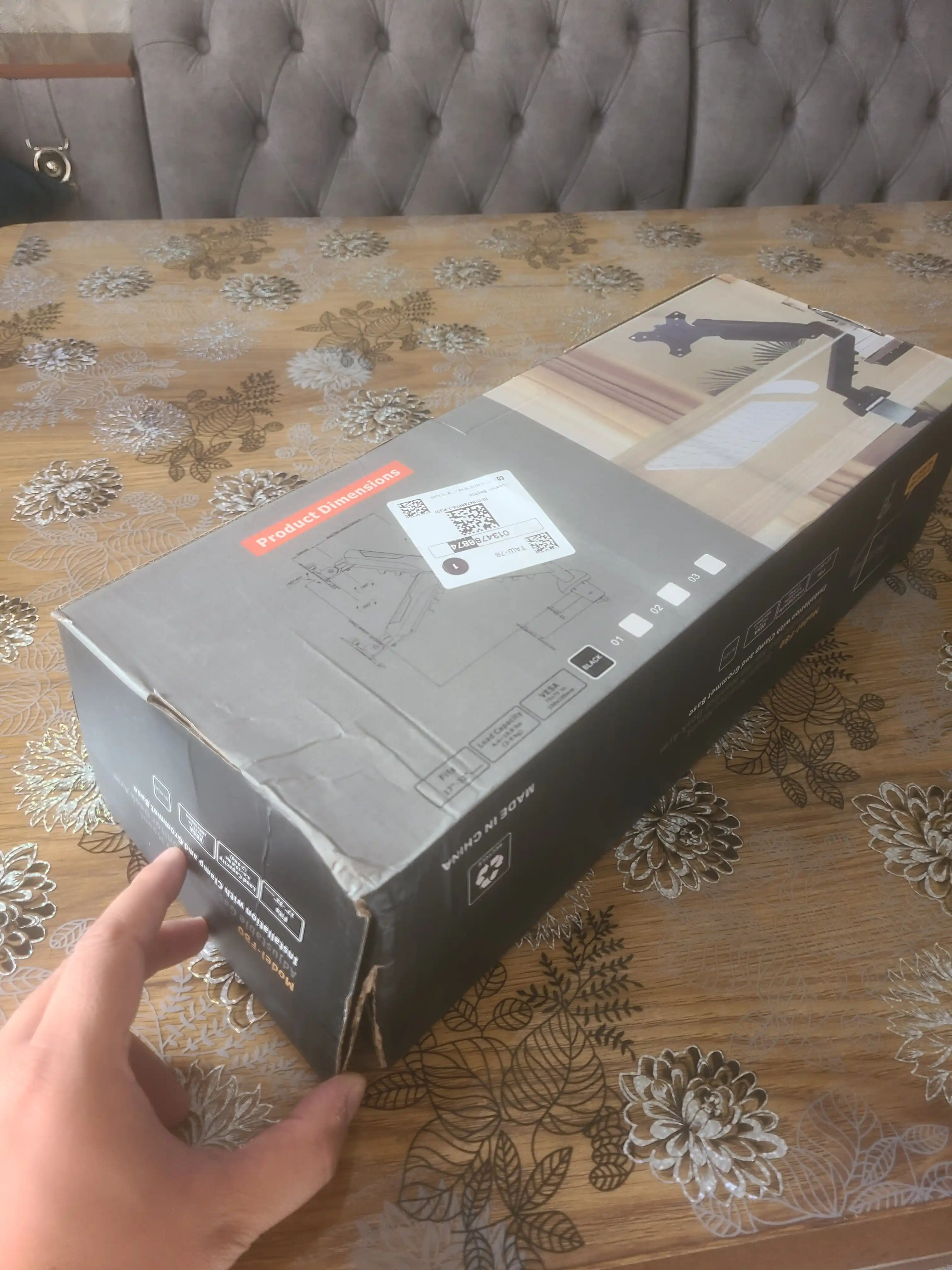 Monitor kronshteyn, ekran diagonali 17-32", 10 kg