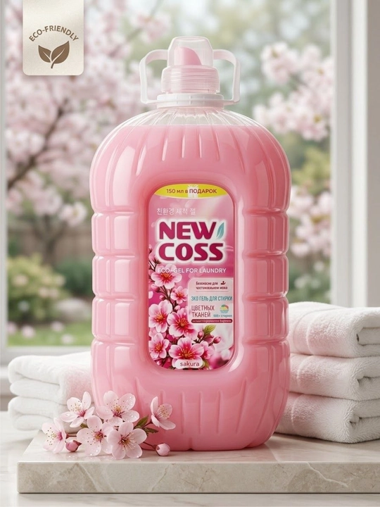 Универсальный гель для стирки белья NEWCOSS, 4.5 кг
