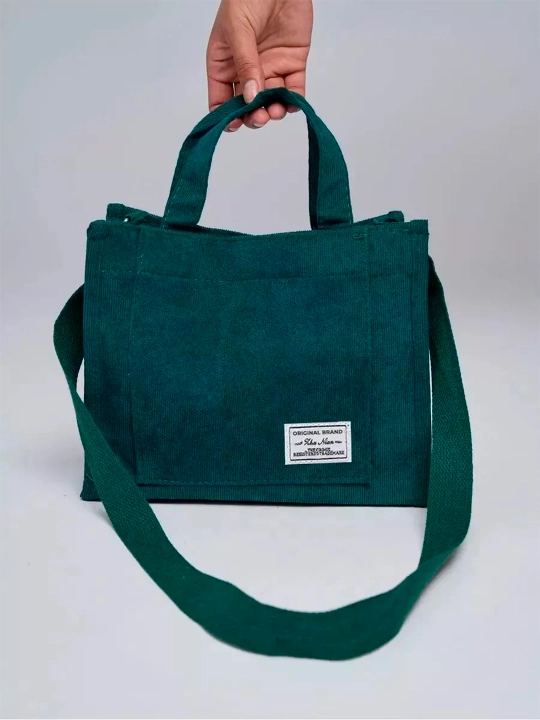 Ayollar uchun shopper sumkasi, yelkadan, velvetli