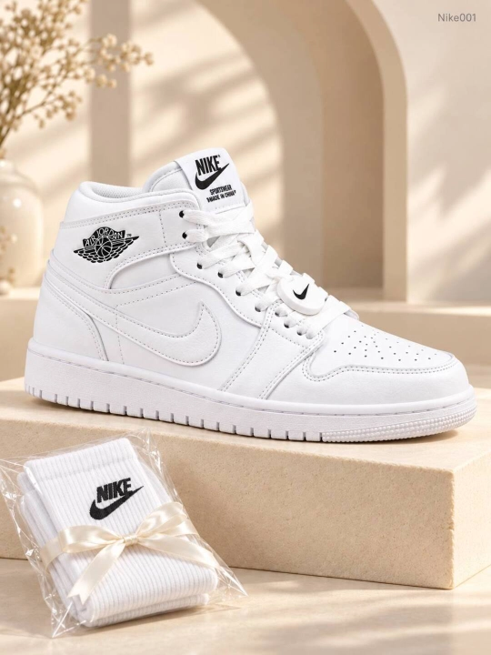 Erkaklar va ayollar uchun Air Jordan uslubidagi baland krossovkalar, unisex