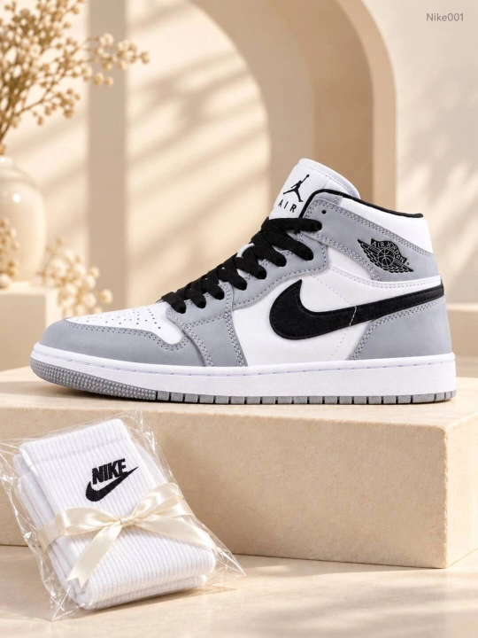 Высокие кроссовки в стиле Air Jordan — мужские и женские, унисекс - 