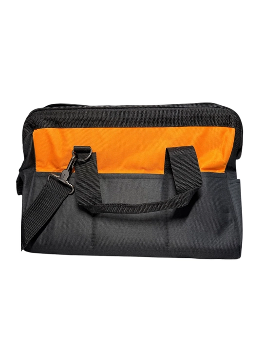 DINGQI 97201 asboblar sumkasi, 33×22×25 sm, mustahkam matoli, cho‘ntakli
