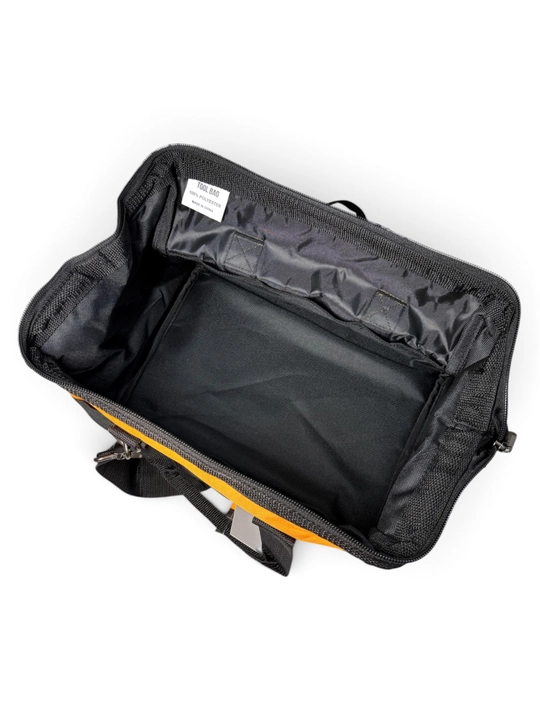 DINGQI 97201 asboblar sumkasi, 33×22×25 sm, mustahkam matoli, cho‘ntakli