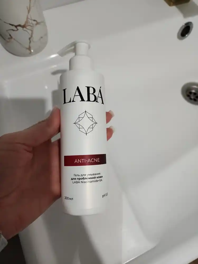 LABA Niacinamide+SA geli yuzni tozalash uchun vositasi, 200 ml