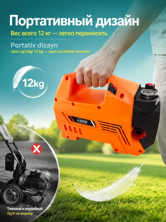 Мойка высокого давления BosimPro автомойка,M7 - 2200W — устройство для мойки автомобилей