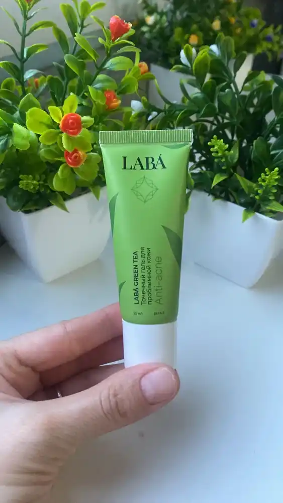 Точечный гель для проблемной кожи LABA Green Tea, 25 мл