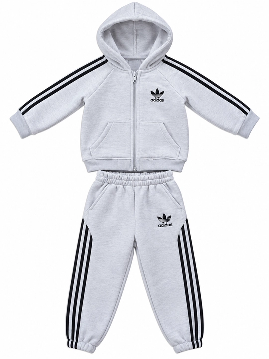 5-7 yoshli o‘g‘il bolalar uchun Adidas qishki sport kostyumi, issiq 2 baho