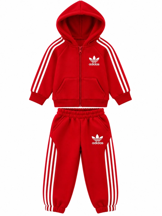 5-7 yoshli o‘g‘il bolalar uchun Adidas qishki sport kostyumi, issiq 2 baho