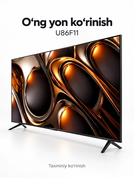 Телевизор IMMER U86F11, 86″, 4K UHD, Google TV, HDR10, Dolby Audio