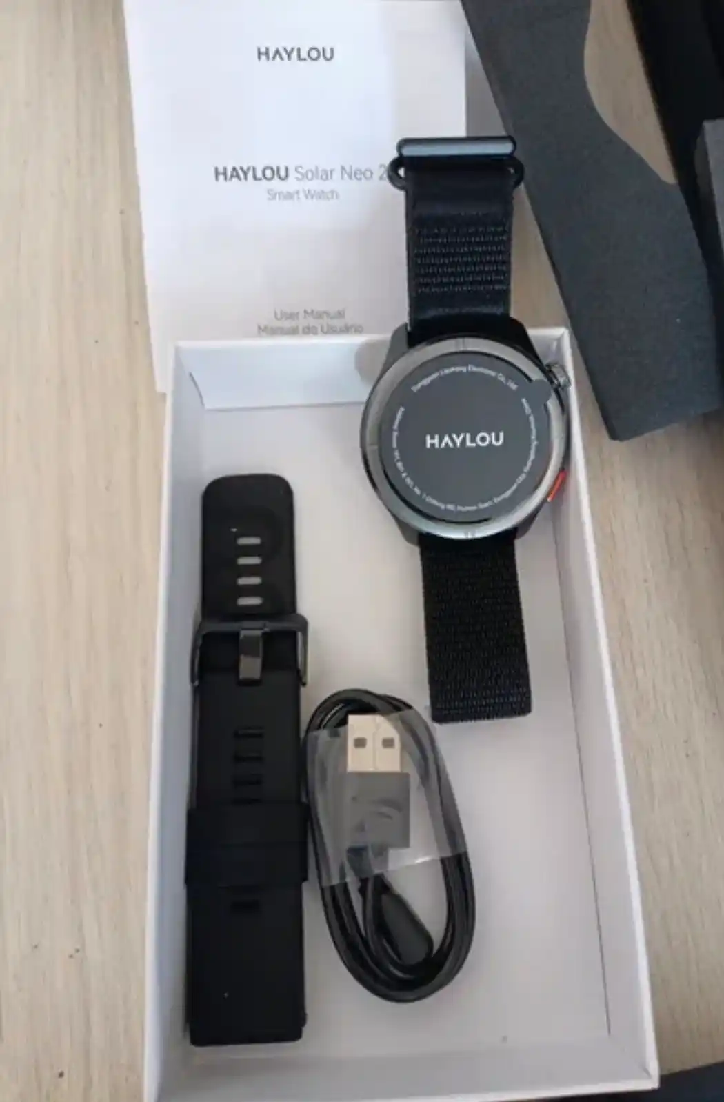HAYLOU Solar Neo 2 Smart Watch — Aqlli Soat, AMOLED, 150+ Sport Rejimi, Bluetooth Call