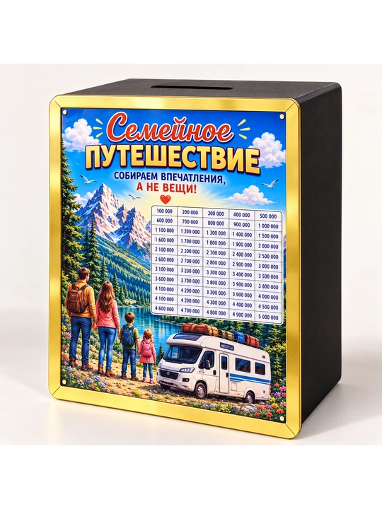 Копилка из фанеры для денег и монет — Мечтай Копи Достигай - 