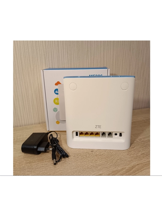 3G/4G роутер ZTE MF286D Cat.12, 600мбит/с WIFI 2.4 5 Ггц с сим слотом, RJ11