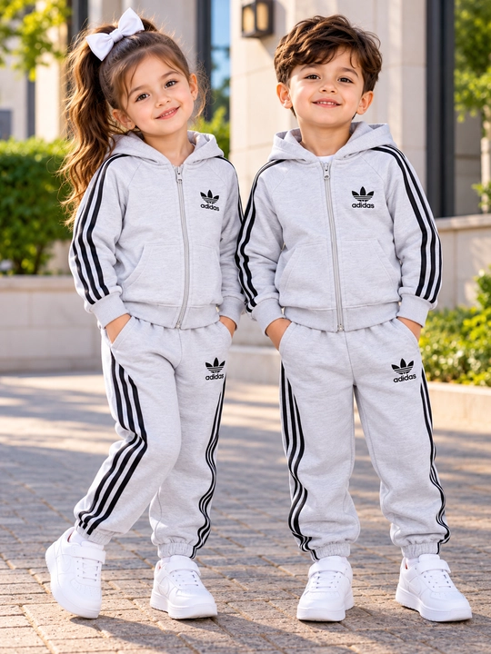 Adidas bolalar sport kostyumi, kofta va shim, 5-7 yosh - 