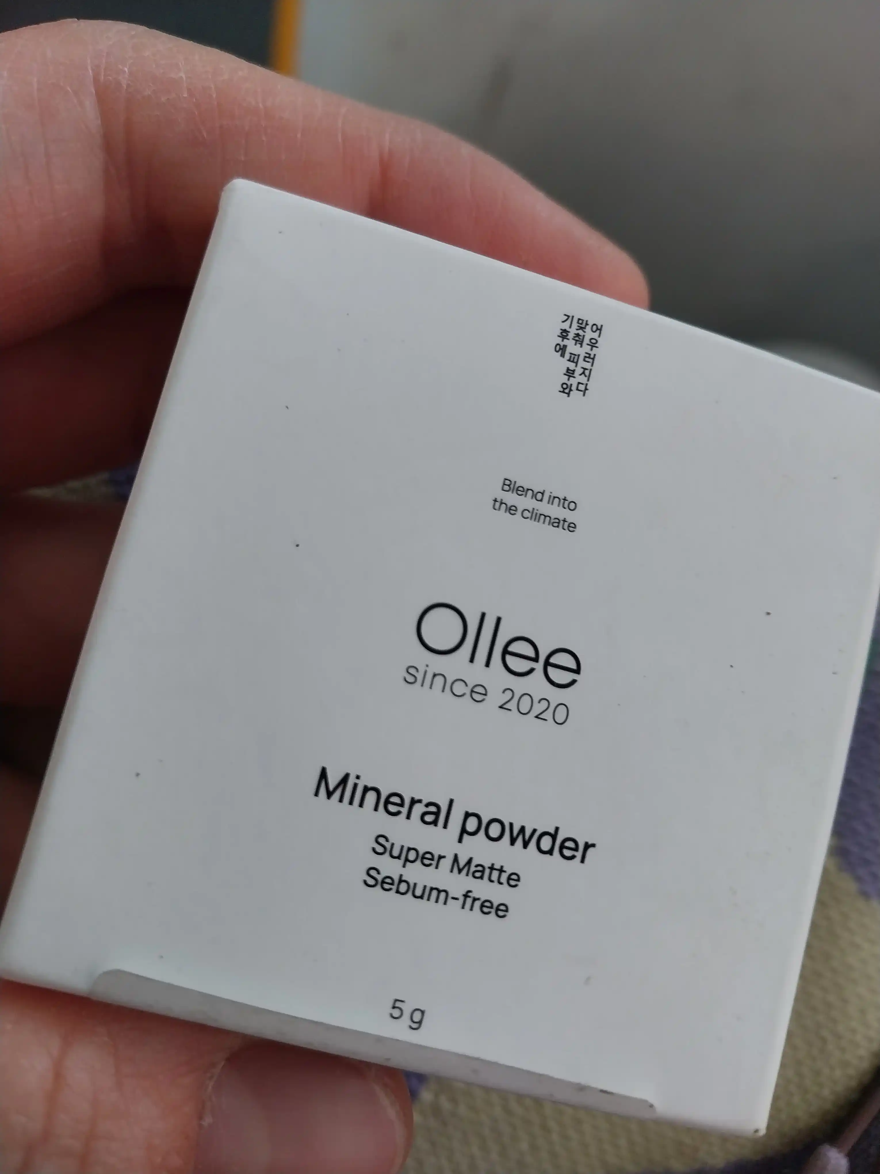 OLLEE mineral sochiluvchi upasi matlashtiruvchi Koreya kosmetikasi yog‘li yuz terisi uchun