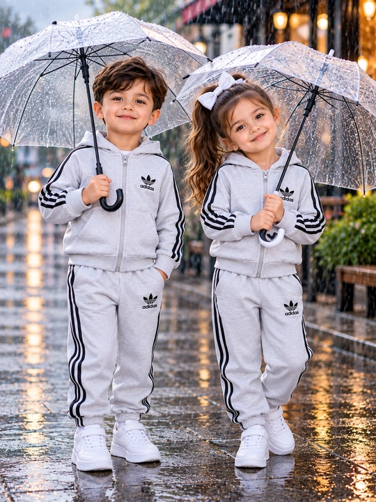 Adidas bolalar sport kostyumi, kofta va shim, 5-7 yosh