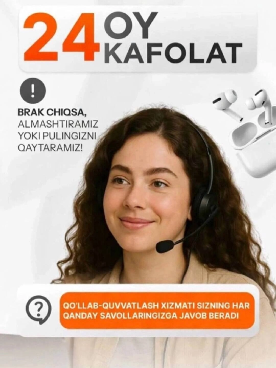 Беспроводные наушники Pods Pro 2 , Bluetooth, сенсорные, для iPhone и Android