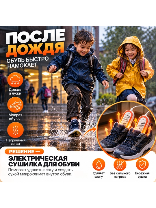 Oyoq kiyimlari uchun elektr quritgich