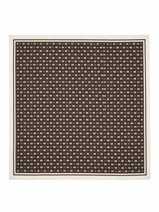 Ayollar ipakli sirpanmaydigan ro‘mol, 90×90, 103x103 o‘lchamli sharf, sumka va bo‘yin uchun aksessuar