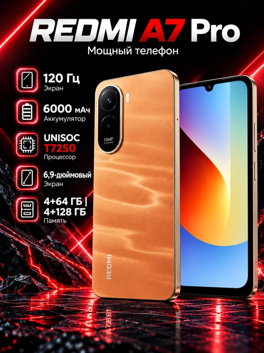 Redmi A7 Pro 4/64/128 ГБ - 