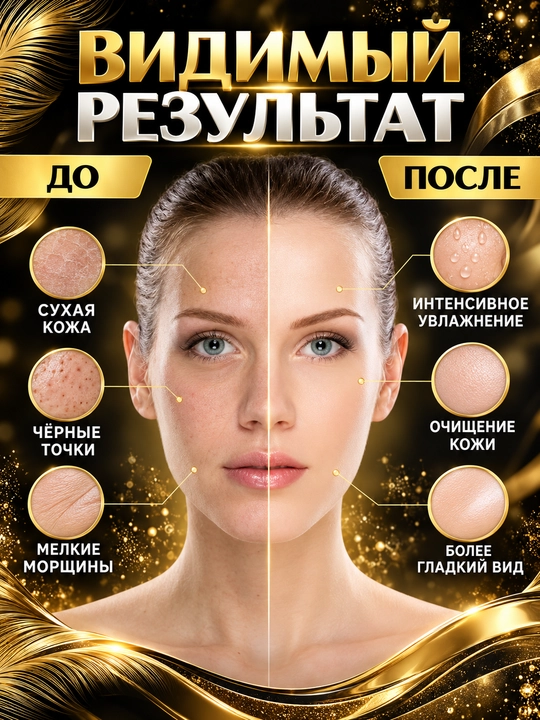 Глиняная маска стик для лица Green Mask Stick, от черных точек и прыщей акне
