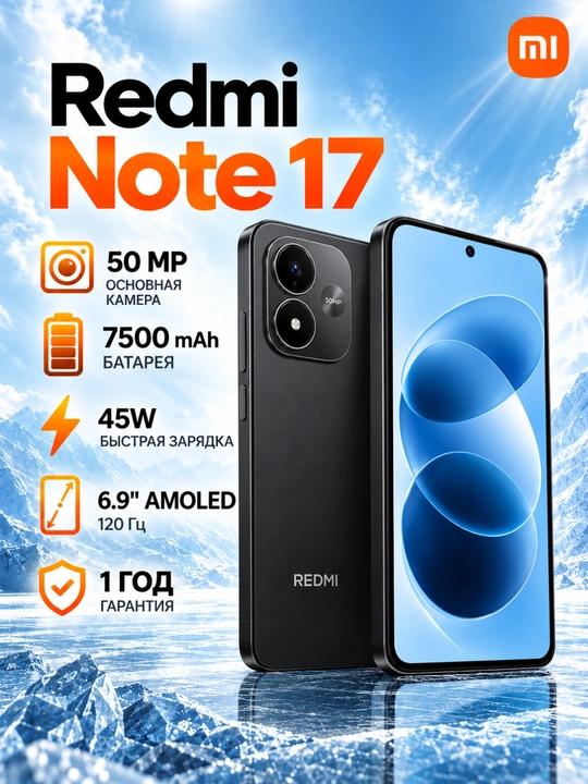 Smartfon Xiaomi Redmi Note 17 - 