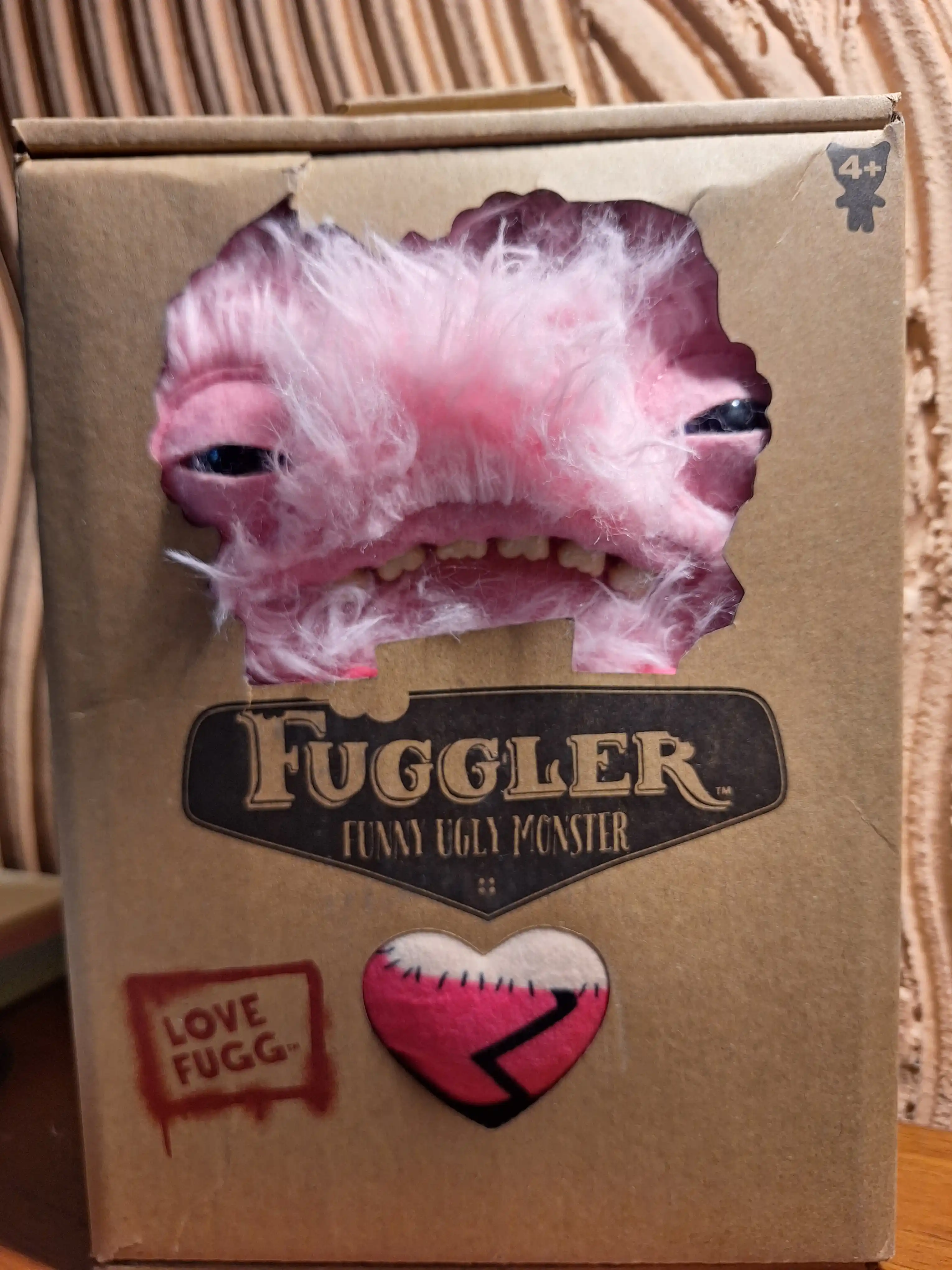 Мягкая игрушка Fuggler, плюшевый монстр с зубами, коллекционная, 21–25 см