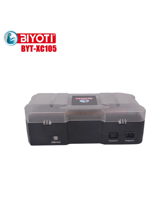 Зарядный чемодан BIYOTI BYT-XC105, на 4 аккумулятора, с адаптером питания для инструмента