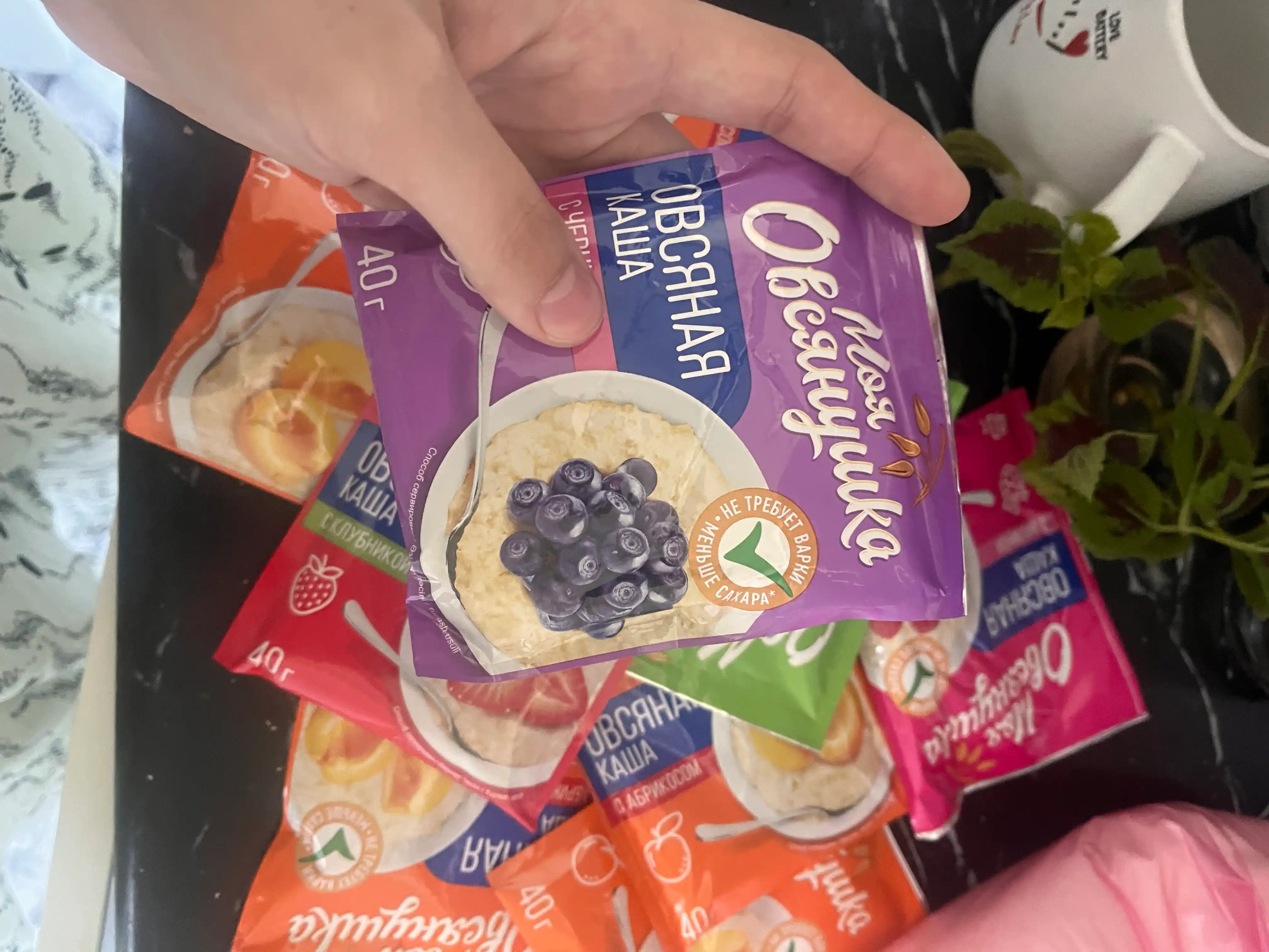 Suli bo'tqasi Увелка, assorti bilan, 5 * 40 g